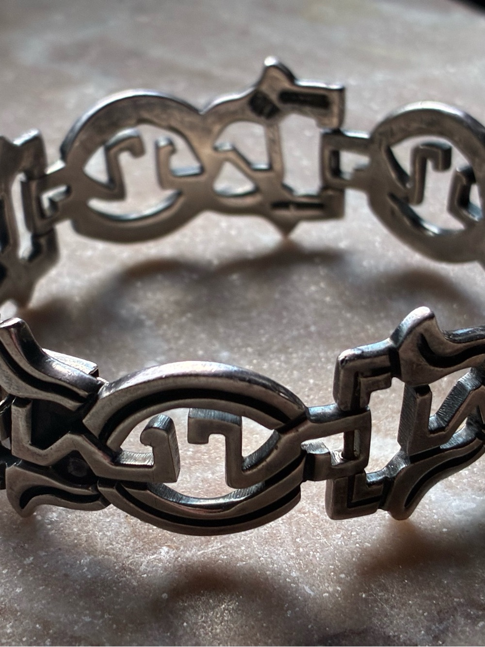 Vintage Sterling Silver Bracelet from Mexico